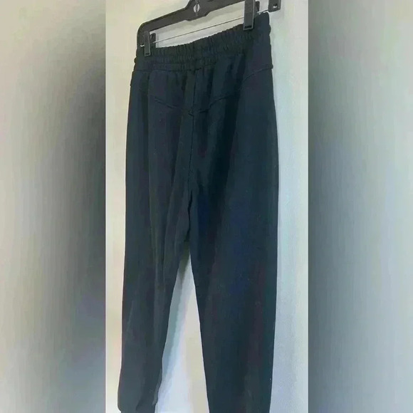 STEVE MADDEN PANTS WOMEN Small BLACK MARIA JOGGER FAUX-LEATHER HIGH-WAIST SKINNY - Picture 7 of 8